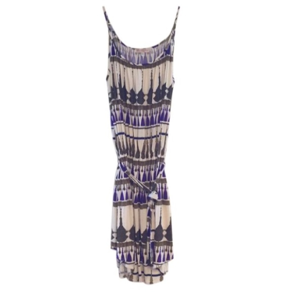 Anthropologie Mara Hoffman Tassel Print Tank Dress